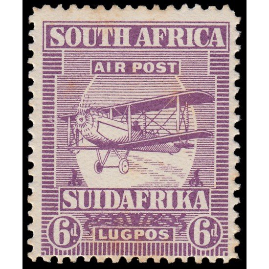 Sudáfrica South Africa A 3 1925 Biplano MNH