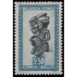 Congo Belga 289 1948-51 Arte indígena MNH