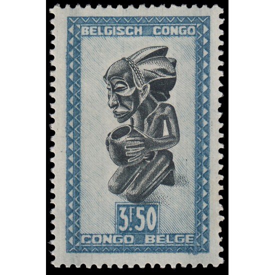 Congo Belga 289 1948-51 Arte indígena MNH