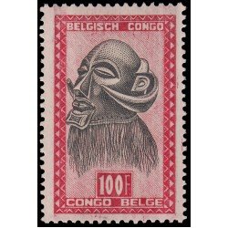Congo Belga 295 1948-51 Arte indígena MNH