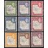 Falkland Islands Islas Malvinas 33/41(B) 1946/48 Effigie de Jorge VI  Dependencia South Shetlands MNH-MH