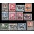 Kenya & Uganda Tanganica 1/12 1959 Sellos con sobrecarga OFFICIAL MNH