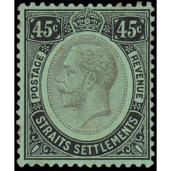 Malaysia Malasia Malaca 147 1912-13 Jorge V MH