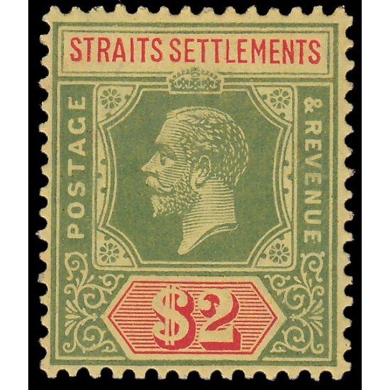 Malaysia Malasia Malaca 182 1921-32 Jorge V MH
