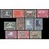 Malaysia Malasia Kedah 89/99 1957 Sultan Tengku Badlishah y motivos locales MNH
