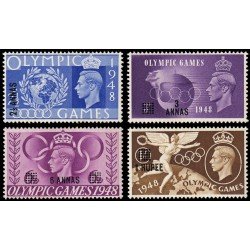 Mascate ODQ 10/13 1948 Juegos olímpicos de Londrres MNH