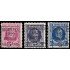 Bélgica 273/75 1929 Sellos de 1921-27 Serie Alberto I MNH