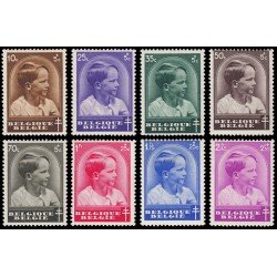 TEN/S Bélgica 438/45 1936 Obras antituberculosis Efigie del príncipe Baudouin MNH TEN/S Bélgica 438/45 1936 Obras antituberculosis Efigie del príncipe Baudouin MNH