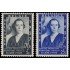 Bélgica 456/57 1937 Concurso inter. de música Eugène Ysaye Reina Elisabeth MNH 