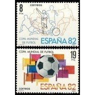 España Spain 2570/71 1980 Campeonato Mundial de Fútbol España 82 MNH España Spain 2570/71 1980 Campeonato Mundial de Fútbol España 82 MNH