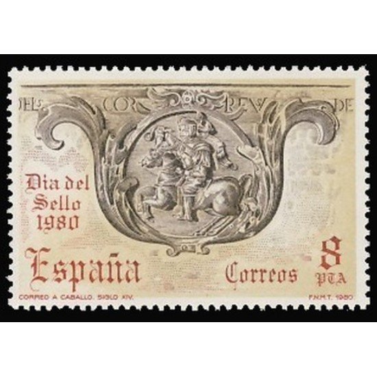 España Spain 2575 1980 Día del Sello MNH España Spain 2575 1980 Día del Sello MNH