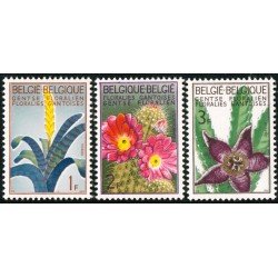 FL3/S Bélgica Belgium Nº 1315/17 1965 Florales de Gante Flora Flores diversas Lujo FL3/S Bélgica Belgium Nº 1315/17 1965 Florales de Gante Flora Flores diversas Lujo
