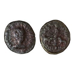 Moneda Imperio Romano Sestercio provincial Herennia Etruscilla 250-251 d.C.