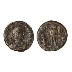 Moneda Imperio Romano Maiorina Graciano 379-383 d.C.