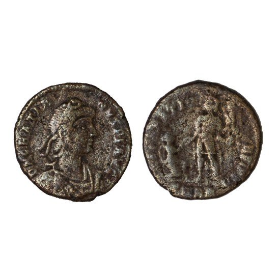 Moneda Imperio Romano Maiorina Graciano 379-383 d.C.