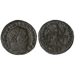 Moneda Imperio Romano Follis Maximiano 302-305 d.C.