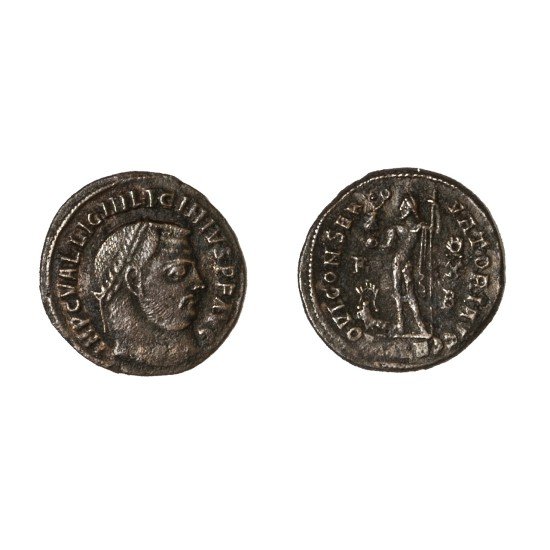 Moneda Imperio Romano Follis Licinio I 316-317 d.C.