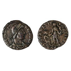 Moneda Imperio Romano Maiorina Graciano 379-383 d.C.