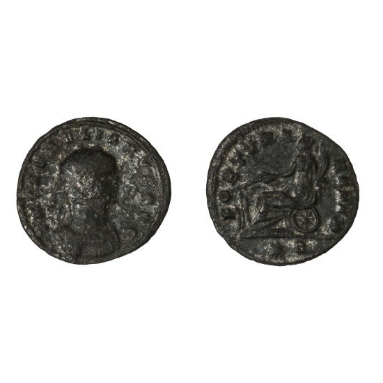 Moneda Imperio Romano Antoniniano Aureliano 271 d.C.