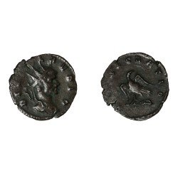 Moneda Imperio Romano Antoniniano Divo Claudio II 270 d.C.