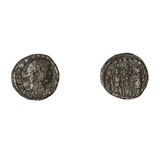Moneda Imperio Romano Centenional Delmacio 336-337 d.C.