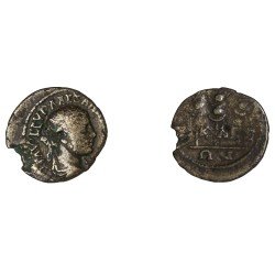 Moneda Imperio Romano Assarion Alejandro Severo 222-225 d.C.