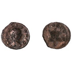 Moneda Imperio Romano Antoniniano Divo Claudio II 270 d.C.