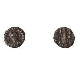 Moneda Imperio Romano Centenional Teodosio II 402 d.C. Moneda Imperio Romano Centenional Teodosio II 402 d.C.