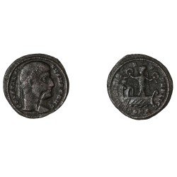 Moneda Imperio Romano Centenional Constantino I 327-328 d.C.