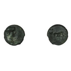 Moneda Imperio Romano Assarion Augusto 27 a.C. – 14 d.C.
