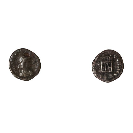 Moneda Imperio Romano Maiorina Valentiniano II 384-388 d.C.