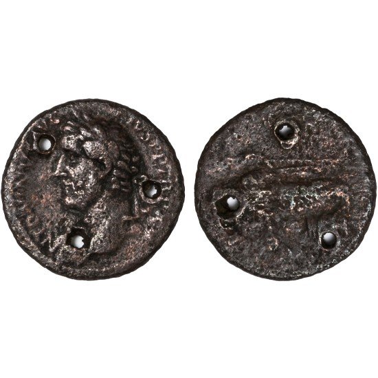 Moneda Imperio Romano As Antonino Pío 151-152 d.C.