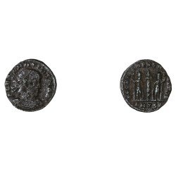 Moneda Imperio Romano Centenional Delmacio 336-337 d.C. Moneda Imperio Romano Centenional Delmacio 336-337 d.C.