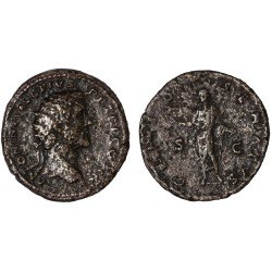 Moneda Imperio Romano Dupondio Antonino Pío 142 d.C. Moneda Imperio Romano Dupondio Antonino Pío 142 d.C.