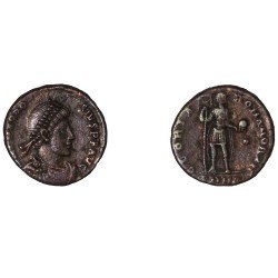 Moneda Imperio Romano Decargiro Teodosio I 393-395 d.C. Moneda Imperio Romano Decargiro Teodosio I 393-395 d.C.