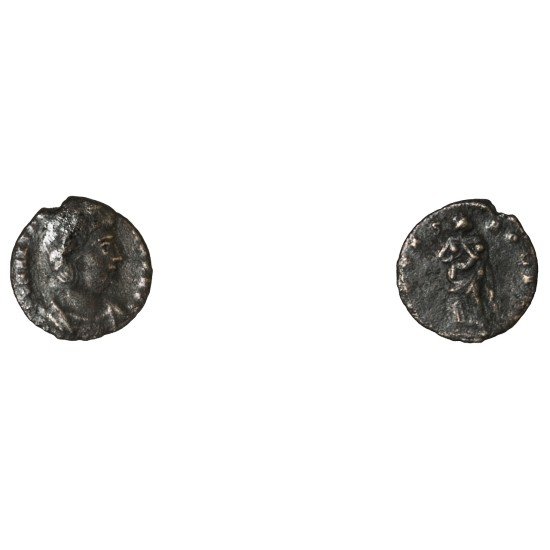 Moneda Imperio Romano Centenional Teodora 337-340 d.C.