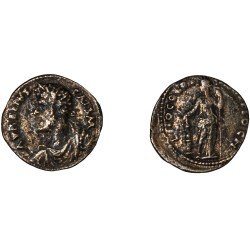 Moneda Imperio Romano 1 As Lucio Vero 161-169 d.C.