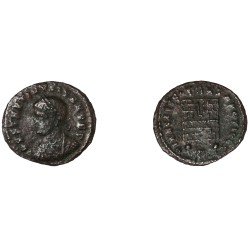 Moneda Imperio Romano Centenional Constantino II 325-326 d.C.
