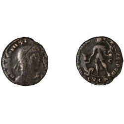 Moneda Imperio Romano Maiorina Magno Máximo 383-386 d.C. Moneda Imperio Romano Maiorina Magno Máximo 383-386 d.C.