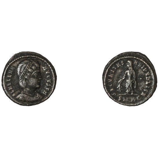 Moneda Imperio Romano Centenional Helena 327-328 d.C.