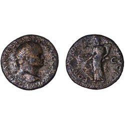 Moneda Imperio Romano Dupondio Vespasiano 77-78 d.C. Moneda Imperio Romano Dupondio Vespasiano 77-78 d.C.