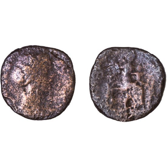 Moneda Imperio Romano Sestercio Lucilla 166-169 d.C.