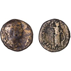 Moneda Imperio Romano Tetrassarion Caracalla 208-210 d.C.