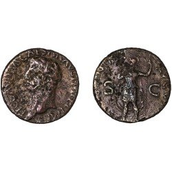 Moneda Imperio Romano As Claudio I 41-42 d.C. Moneda Imperio Romano As Claudio I 41-42 d.C.