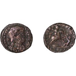 Moneda Imperio Romano Maiorina Magnencio 350-351 d.C.