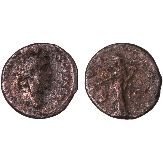 Moneda Imperio Romano As Antonino Pío 139 d.C.
