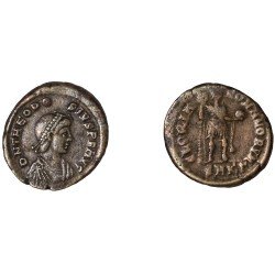 Moneda Imperio Romano Decargiro Teodosio I 393-395 d.C. Moneda Imperio Romano Decargiro Teodosio I 393-395 d.C.