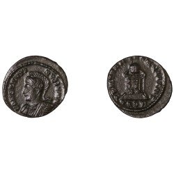 Moneda Imperio Romano Centenional Constantino II 322-323 d.C.