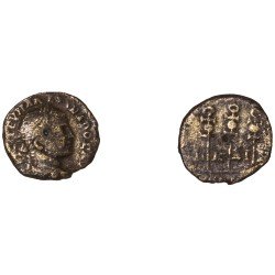 Moneda Imperio Romano Assarion Alejandro Severo 222-235 d.C.