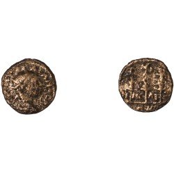 Moneda Imperio Romano Assarion Gordiano III 238-244 d.C.